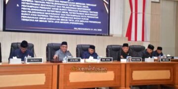 DPRD Terima Nota Pengantar Bupati soal Perubahan Status Perumda Tirta Jaya