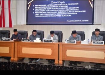 DPRD Kabupaten Sukabumi Terima Nota Pengantar KUA-PPAS 2027, Fokus Penguatan Ekonomi Daerah
