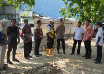 Kawal Proyek Strategis Daerah, Polres Cirebon Kota Pastikan Kawasan Kali Sukalila Aman dan Nyaman