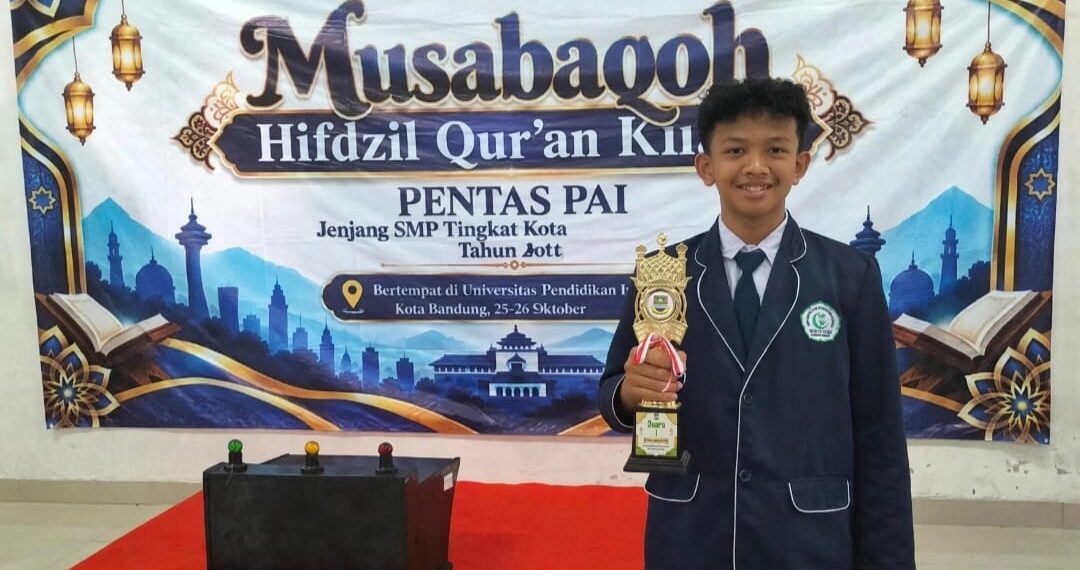 DPD LDII KBB Apresiasi Prestasi Gemilang M. Azka Anugrah Naputra Siswa SMP NIBS Juara 1 Pidato dan MHQ 2026