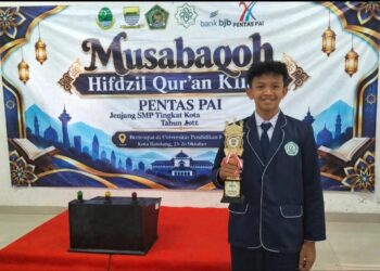 DPD LDII KBB Apresiasi Prestasi Gemilang M. Azka Anugrah Naputra Siswa SMP NIBS Juara 1 Pidato dan MHQ 2026