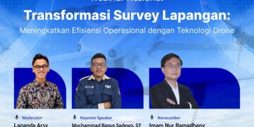 Sosialisasi Teknologi Drone, Komdigi dan One Asia Gelar Webinar Nasional Transformasi Survei Lapangan